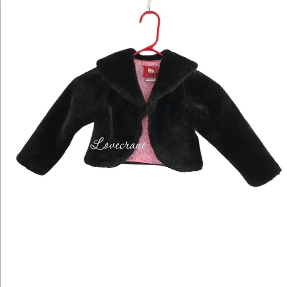 ❤️HP Hello Kitty Toddlers Fur Shrug Free shipping! - Picture 2 of 9